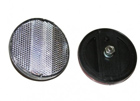 odrazka P bílá průměr 66mm