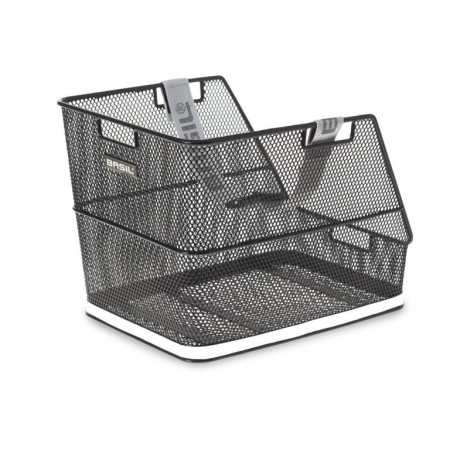 koš BASIL Class zadní drátěný černý
