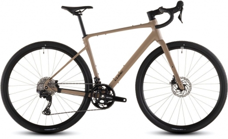 Gravel kolo Cube NUROAD RACE cappuccino´n´black 2026