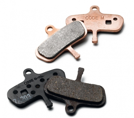 brzdové destičky SRAM proCode organické ocel