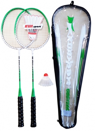 badmintonová sada Kubisport s pouzdrem + košíček