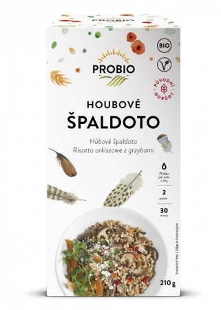 špaldoto houbové PROBIO směs 210g