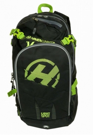 batoh HAVEN LUMINITE II 12l černo/zelený bez rezervoáru