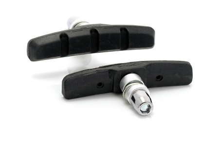 špalíky XLC BS-V01 V-Brake černé, 2 dílná sada