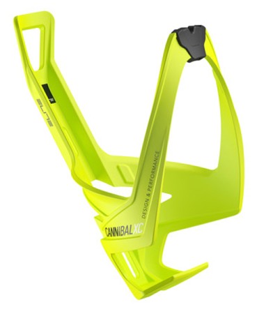 Košík ELITE Cannibal XC žlutá fluor, černé logo