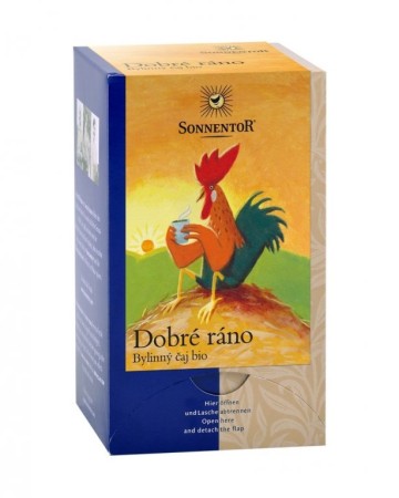 čaj "Dobré ráno" Sonnentor 27g porcovaný