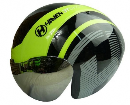 přilba HAVEN 3T SHOT zelená včetně pouzdra