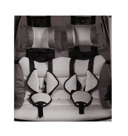 sedačka s pásy XLC pro DUO S BS-X125 šedo-béžová