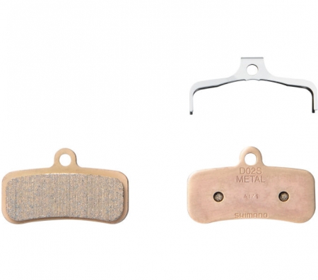 brzdové destičky Shimano D02S-MX kovové original balení