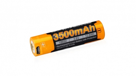baterie 18650 Fenix USB (Li-Ion) 3500mAh