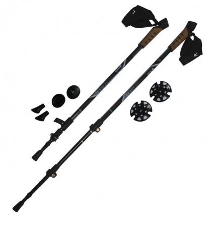 hole trekingové grafitové 72-140cm