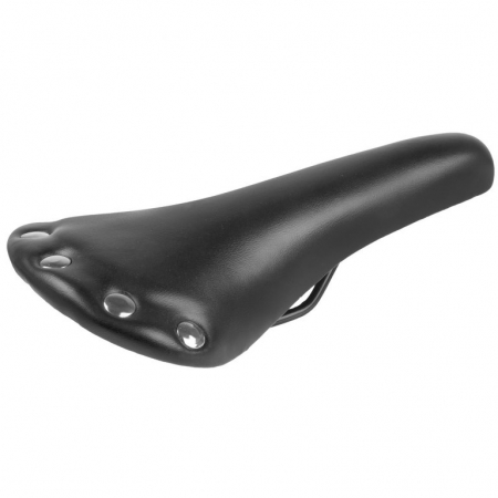 sedlo M-Wave retro nýty černé