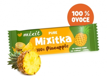 tyčinka Ovocná Mixitka - 100% ananas Mixit 20g