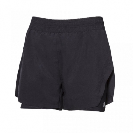 kalhoty krátké dámské Progress CARRERA SHORTS 2v1 černé