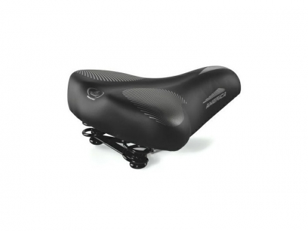 sedlo MONTE GRAPPA 061 America s pružinou černé