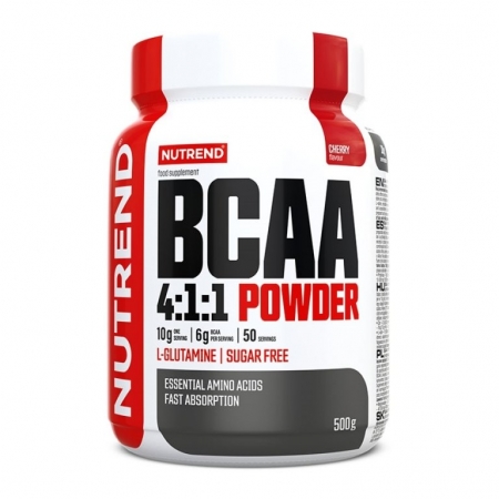 nápoj Nutrend BCAA 4:1:1 Powder 500g cherry