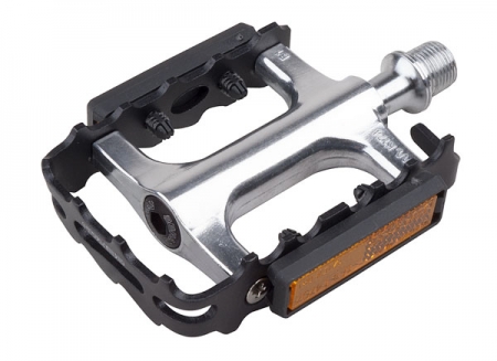 Pedál MTB PRO-T Plus 975 ložiskový stříbrná