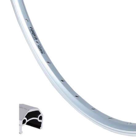 Ráfek RODI Viper 622x19 36d. stříbrný