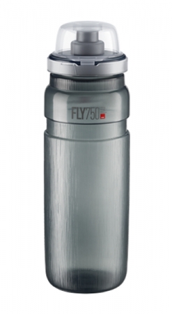 Láhev ELITE Fly Tex MTB 0,75l kouřová