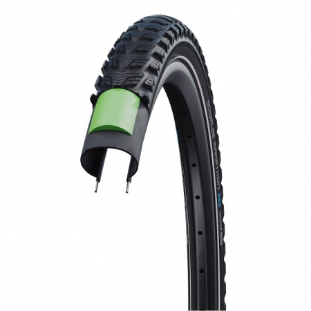 plášť SCHWALBE Albert 28''x1.4/37-622 Marathon 365 Addix reflexní pruh černý