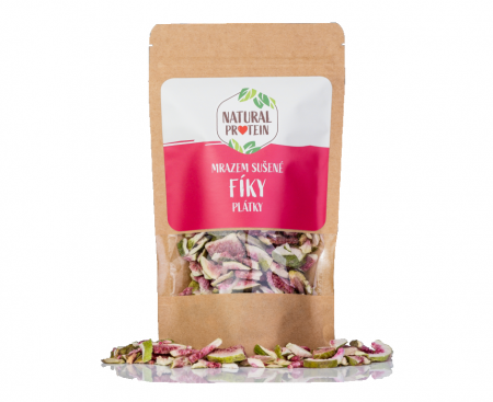 lyofilizované ovoce NaturalProtein fíky - plátky 35g