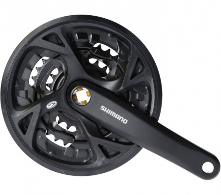 kliky Shimano Acera FC-M371 3x9 44/32/22z 170mm černé s krytem original balení
