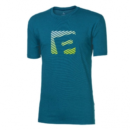 triko krátké pánské Progress BARBAR "P" petrol