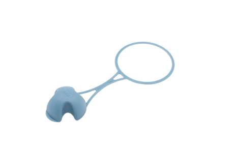 krytka na lahev R&B FLOPPY šedomodrá 2178