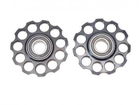 kladky přehazovačky ShamanRacing 11z. černé