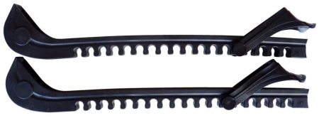 chrániče bruslí plastové černé