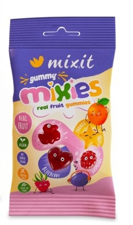 bonbony Mixit ovocné Mixies přírodní želé 35g