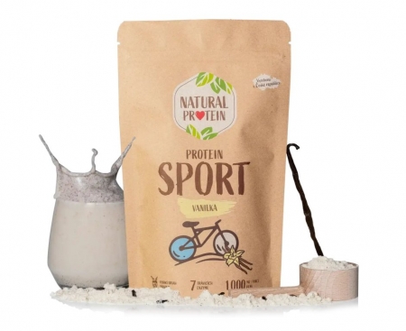 nápoj NaturalProtein protein SPORT 350g vanilka