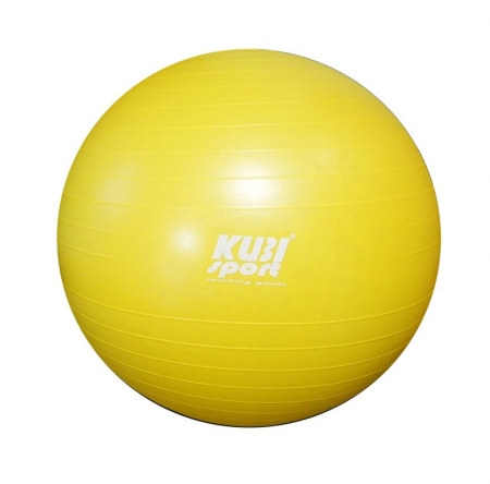 míč gymnastický Kubisport 650mm žlutý