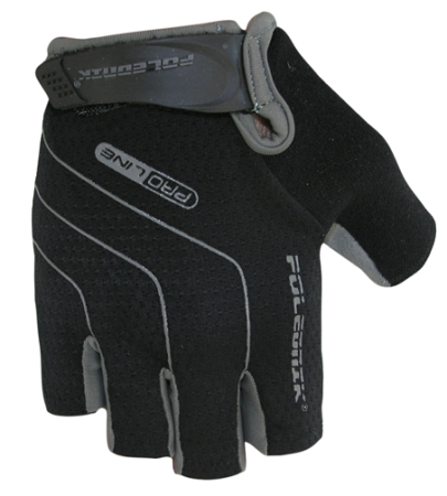 rukavice Poledník LINES SH černo-šedé