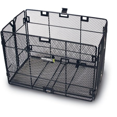 koš BASIL Catania nosič drátěný černý