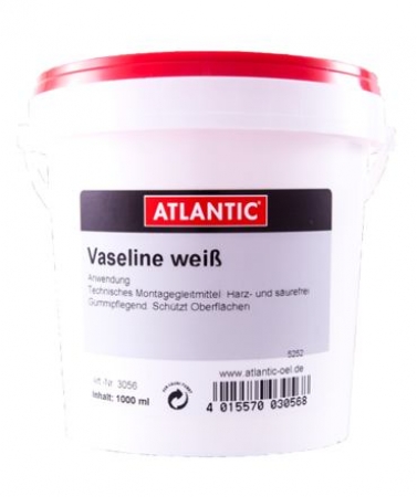 vazelína Atlantic bílá 1 litr