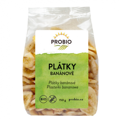 banánové plátky PROBIO 150g