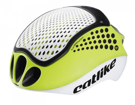 PŘILBA CATLIKE CLOUD 352 BÍLO-ŽLUTÁ FLUORESCENT