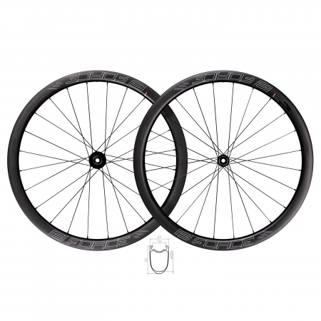 kola siln.FORCE TEAM SP KARBON DISC 40 plášťová