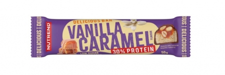 tyčinka Nutrend Delicious Bar vanilka/karamel 50g