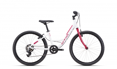 CTM MISSY 2025 bílá / tmavěbordová