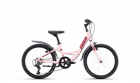 CTM ELLIE 2025 matná světlerůžová perleť / burgundy