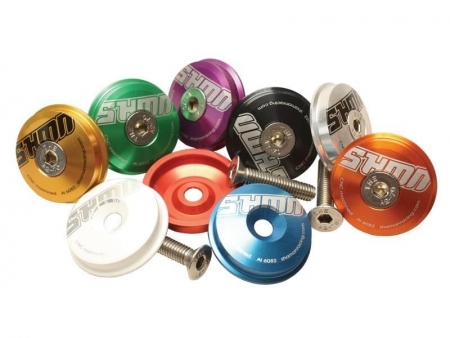 víčko hlavového složení ShamanRacing 1 1/8 hluboké 5mm fialové