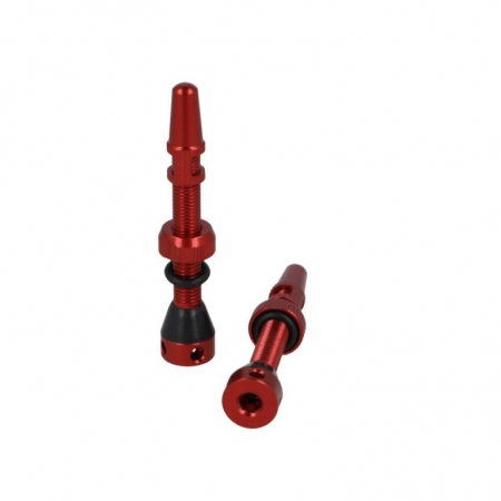 ventilek CST Tubeless červený 2ks FV80mm