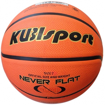 míč basketbalový Kubisport vel.7 oranžový