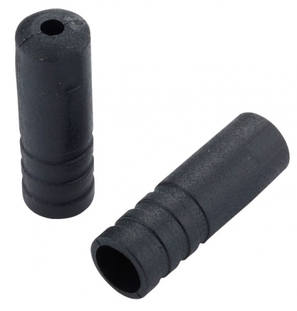 koncovka bowdenu Jagwire open 4mm plast černé 100ks servisní balení