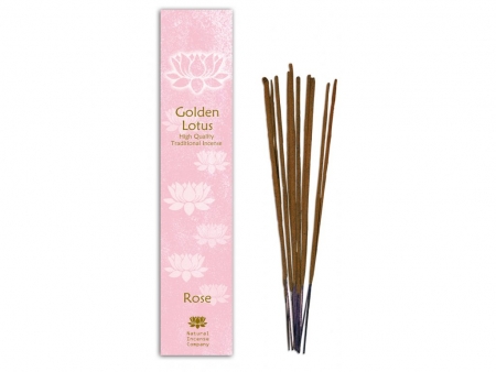 tyčiny vonnéPure Natural Incense Golden Lotus - Růže