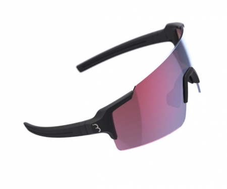 brýle BBB BSG-70 FULLVIEW HC matné černé/červená skla