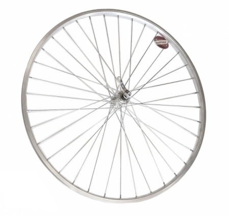 kolo zapletené 26" 559-21 přední RU 36 děr stříbrné Union/CnSpoke