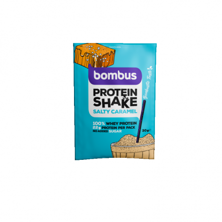 shake Bombus protein 30g slaný karamel